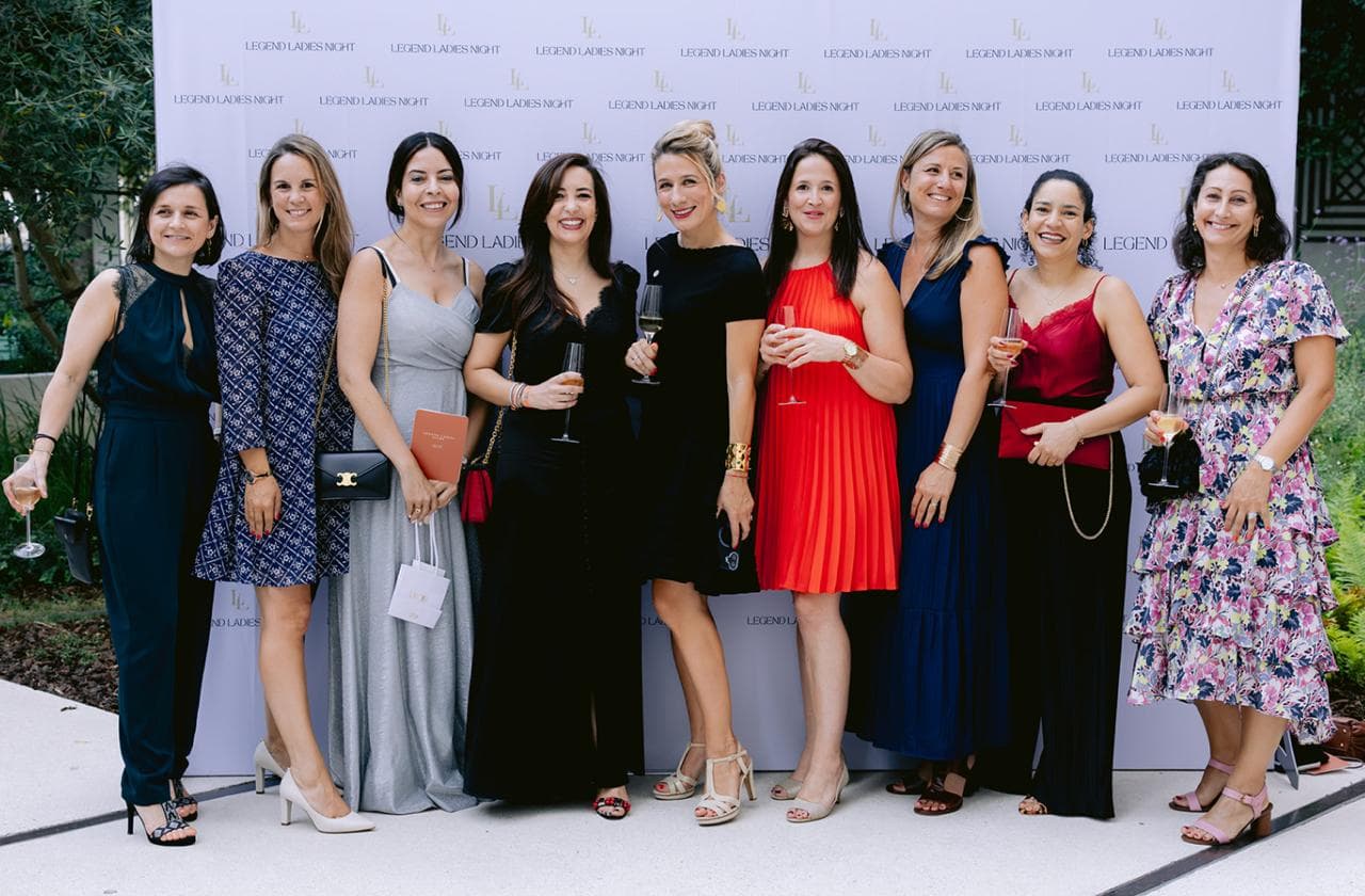 Membres The Circle réunies devant le photocall Legend Ladies Night, été 2026